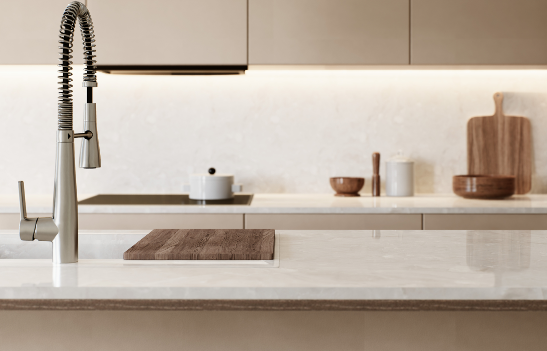 Mantenimiento de encimeras de porcelanico